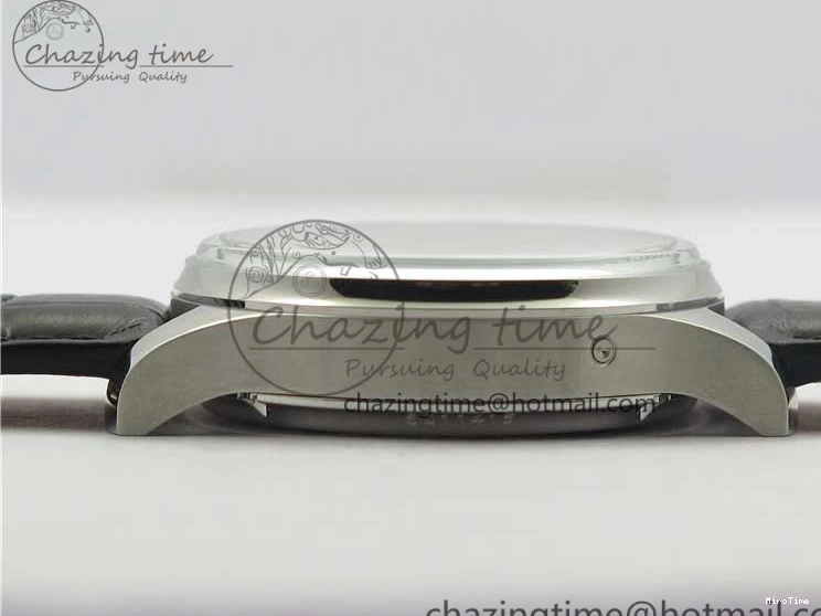 MIROTIME 0314 Portugieser Perpetual Calendar IW503301 V9F 1:1 Best Edition Silver Dial on Black Leather Strap A EyeCatching 7116